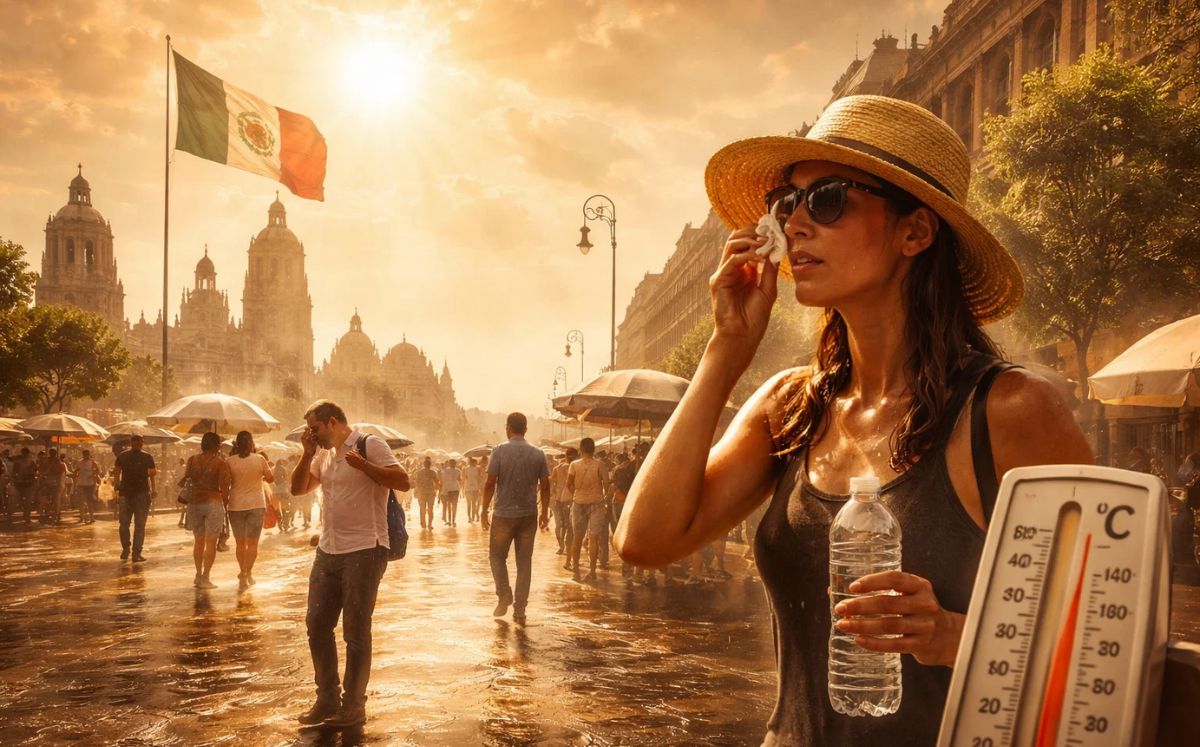 Ola de calor extrema de 15 días consecutivos; estados afectados (Foto: IA)