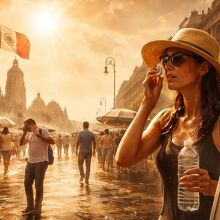 Ola de calor extrema de 15 días consecutivos; estados afectados (Foto: IA)