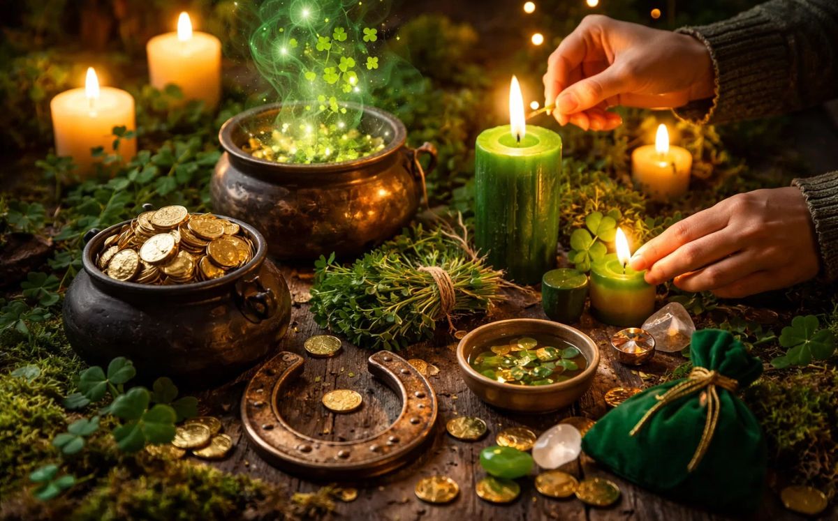 Día de San Patricio: Rituales para atraer la buena suerte y el dinero (Foto: IA)