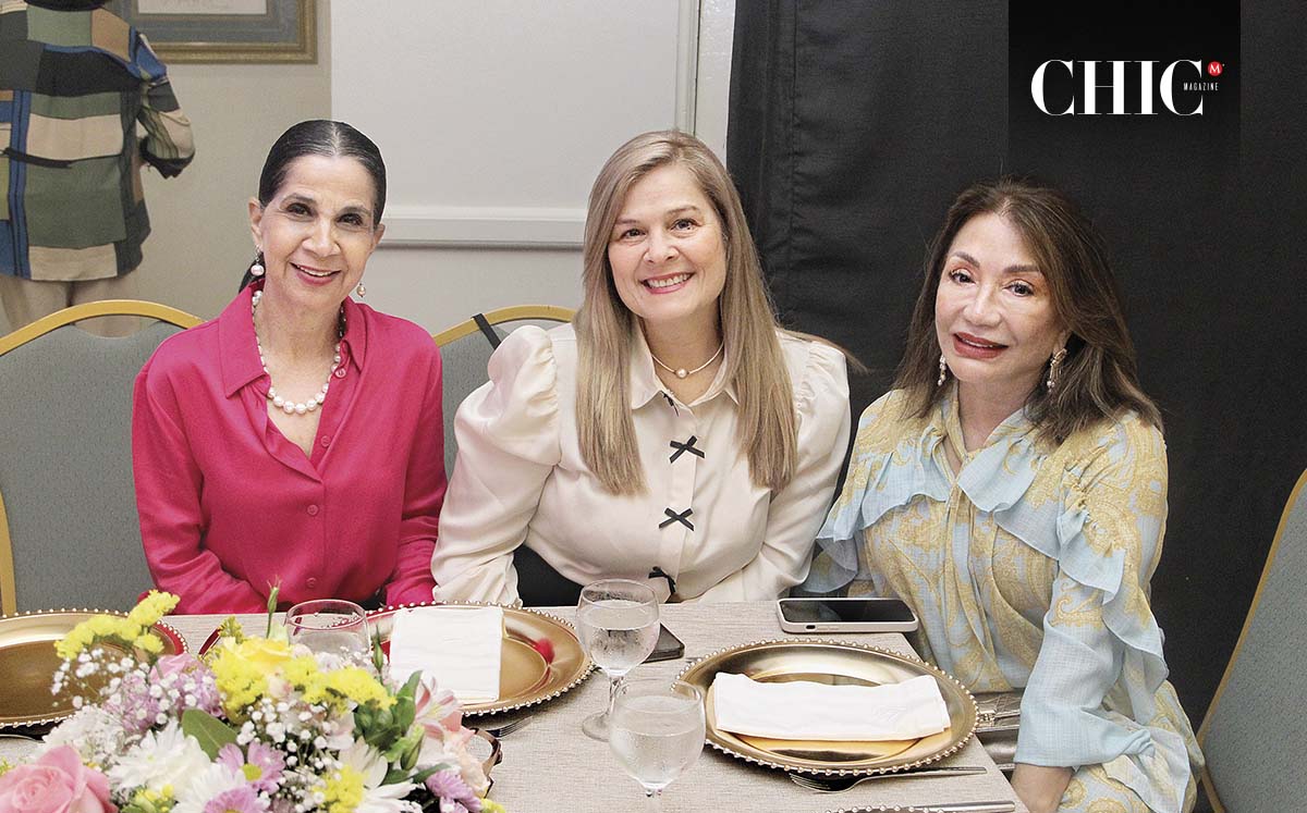 Paty García, Rosa Manzur y Raquel Monrroy