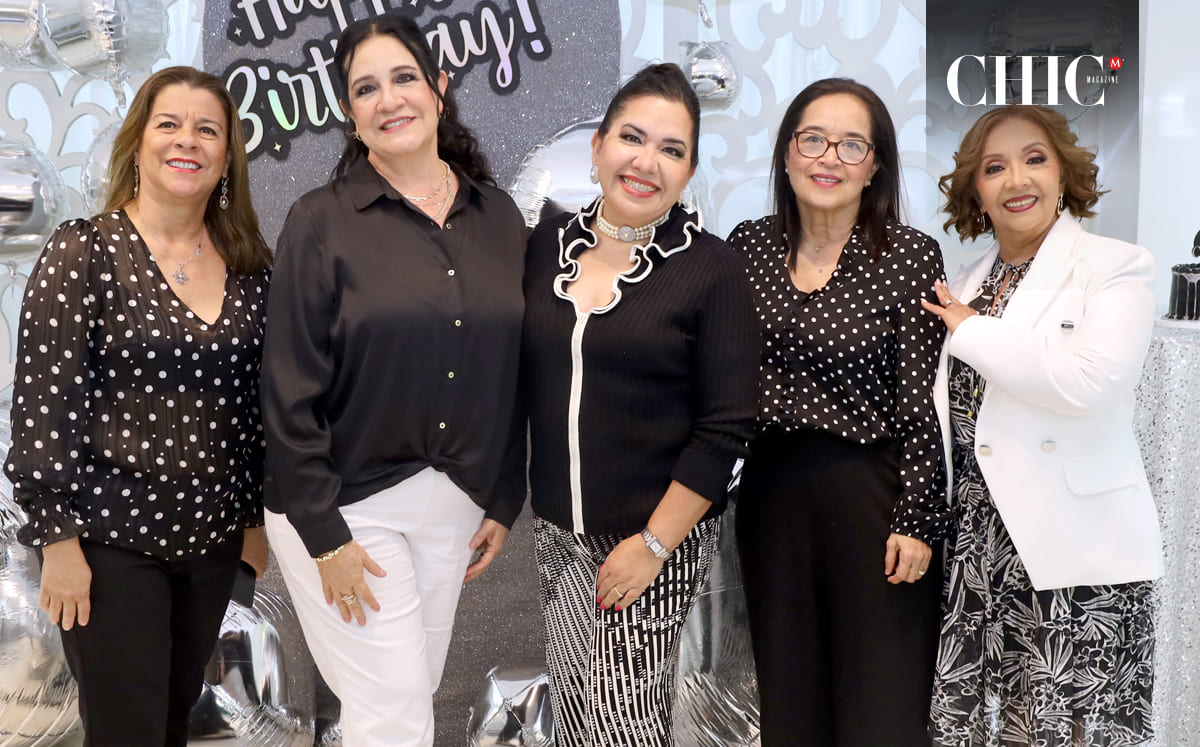 Aracely López, Lucy Avendaño, Silvia Gutiérrez, Georgina García y Rossy Sánchez
