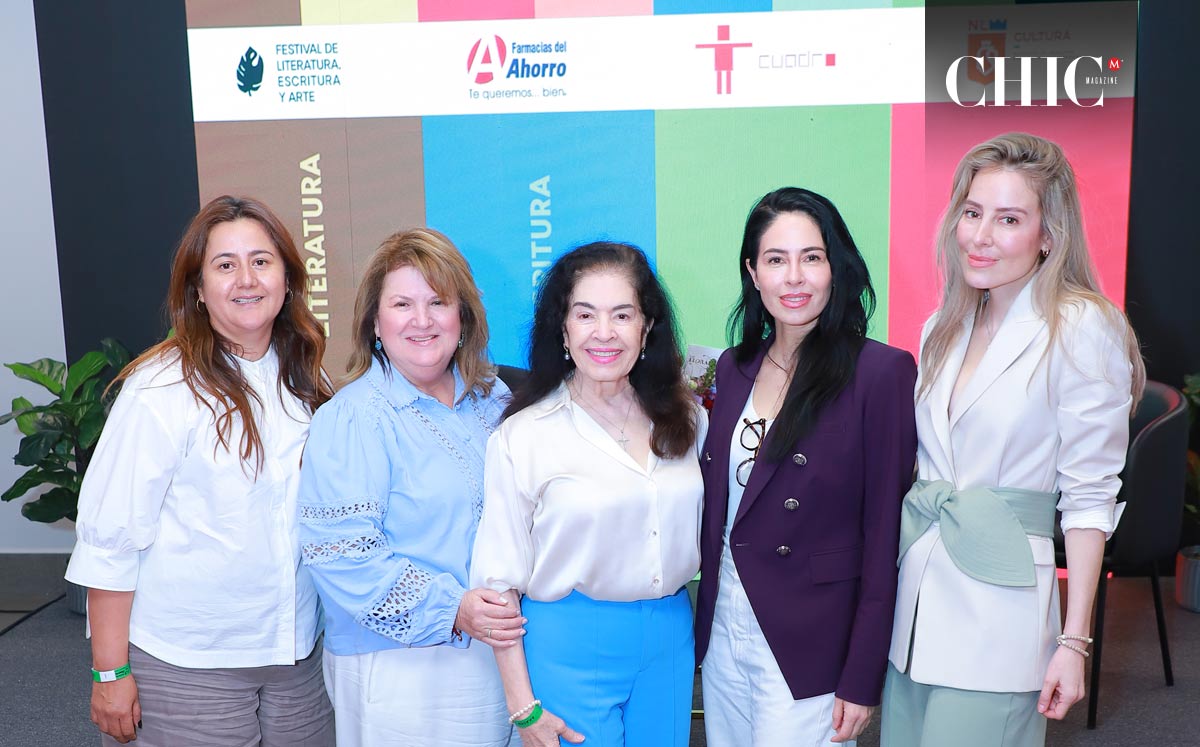 Celina López, Consuelo ASSEF, Carmen Celaya, Carmen Valdez y Astrid Valdez