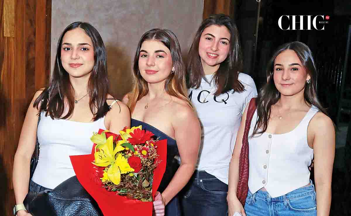 Cordelia Garza, Eugenia Wolberg, Daniela Safi y Eugenia Bermeo  / Fotos: Omar Valdez