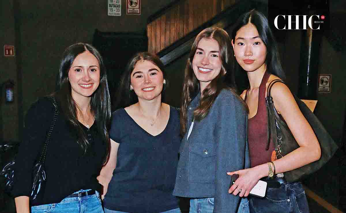 Fernanda De La Garza, Mia De la Garza, Carolina González y Yogee Kim / Fotos: Omar Valdez
