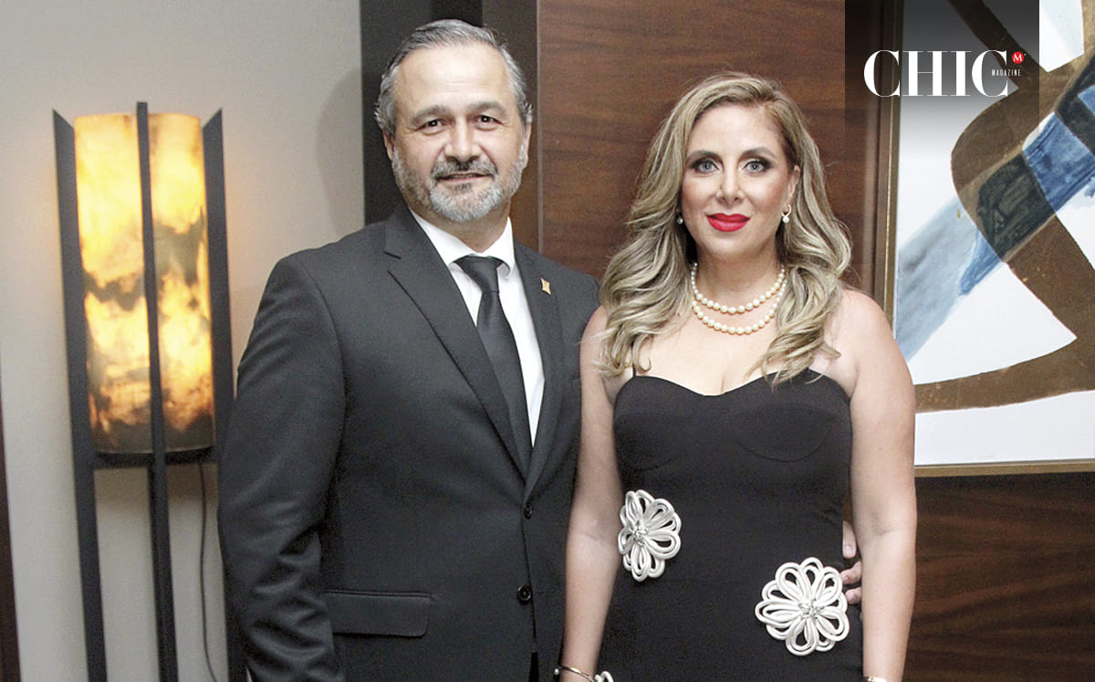 Leandro Elizondo y Andrea Leal