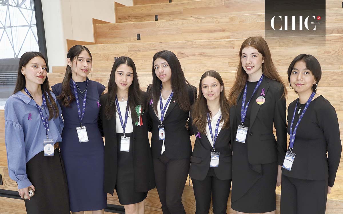 María José Valero, Triana Yenny, Zuria Rosas, Regina Crespo, Lourdes Vega, Mariale de la Rosa y Melissa Jiménez