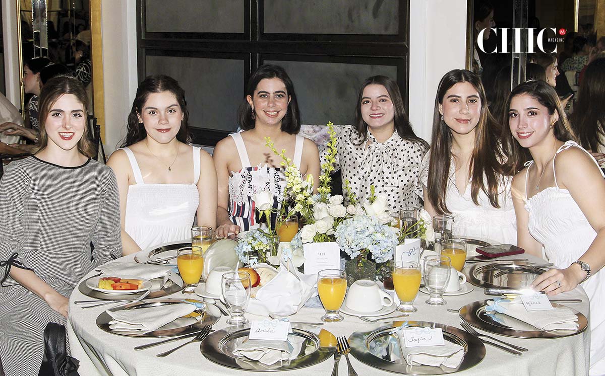 Olga Elizondo,María José Elizondo,Patricia Kauachi, Tessy Manzur, Georgina Gracia y Ana Lucía Madero