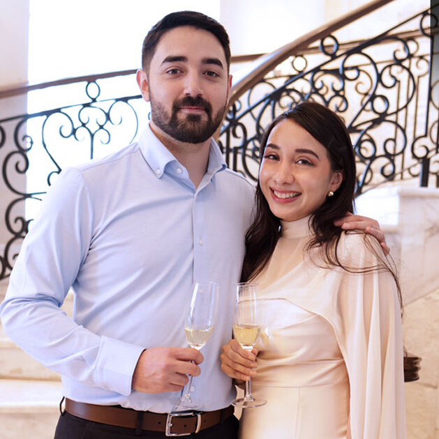 Eduardo Aguirre y Melissa Durón