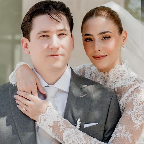 Eugenio Jaime Rivero y Eva Lozano Villarreal. Fotos: MERAKI WEDDINGS / Omar Valdez