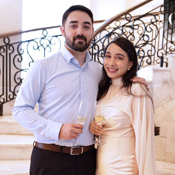 Eduardo Aguirre y Melissa Durón