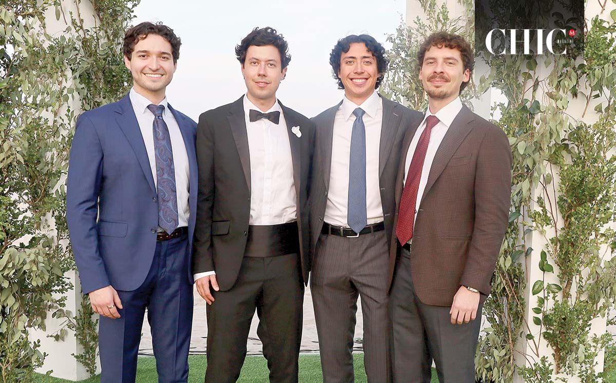 Adrián del Bosque, Juan Jesús Treviño, Mauricio Ortiz y Jack Zumwalt