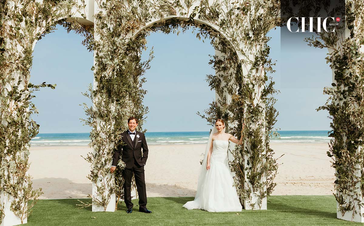 Marissa & Eliseo con espectacular vista a playa Miramar.