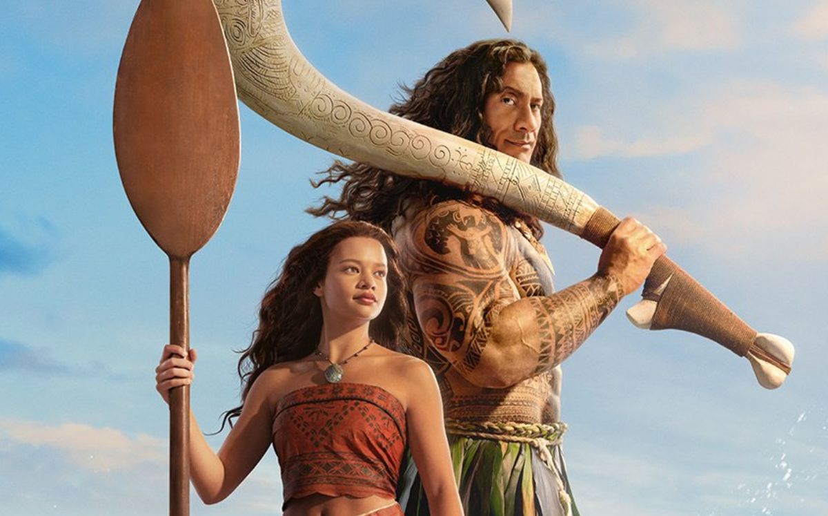 Así se ve Dwayne Johnson como Maui en el live-action de "Moana" (Foto: X)