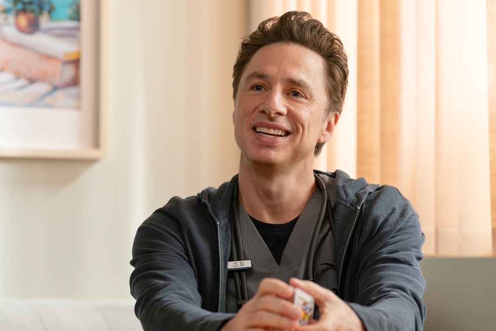 Zach Braff  es J.D. (Foto: Instagram)