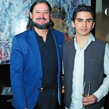 Charly García y Fede Moyeda / Foto: Roberto Alvarado