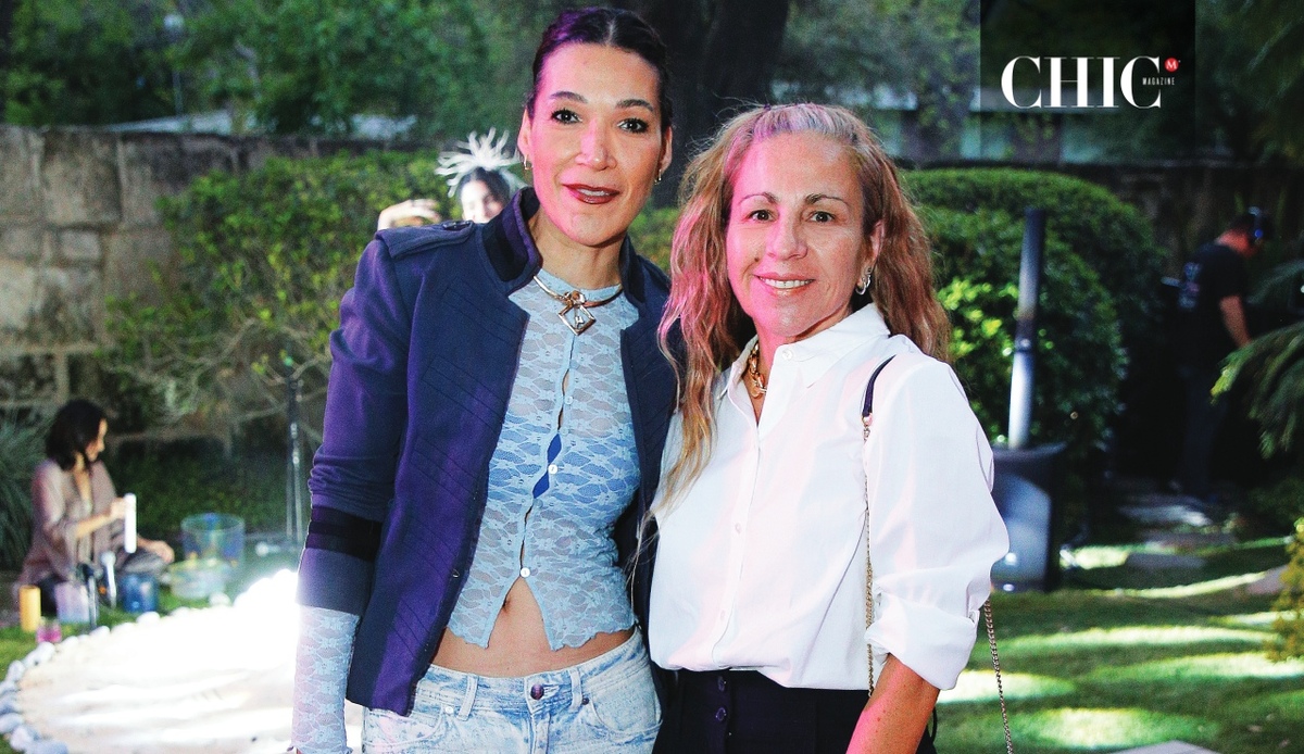 Karin Beckley y Angellik Pérez-Salinas / Foto: Daniel Saldivar