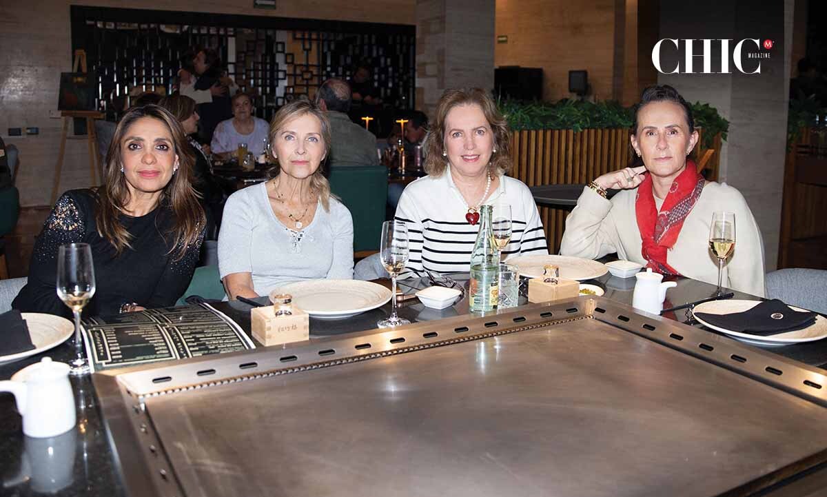 Bárbara Carreto, Gina Del Mar, Tere Del Mar y Ana Ceballos