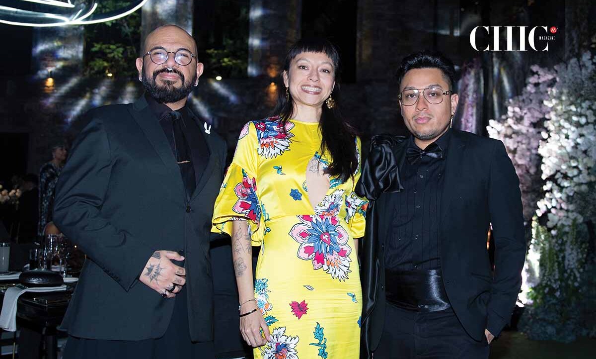 Héctor Serna, Isabel Gaspar y Sebastián Gaspar