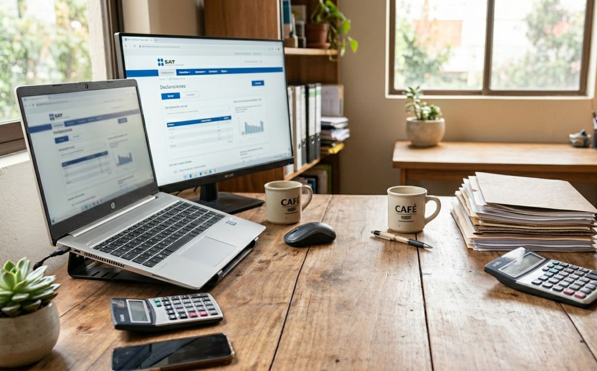 Conoce quiénes están obligados a presentar su declaración anual 2026 ante el SAT (IA)