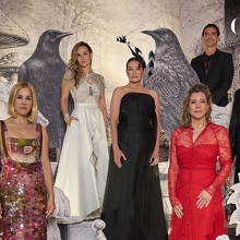 Loreto Villarreal, Paola Celada, Taiyana Pimentel, Ana Bárbara Caballero y Mauricio Lobeira