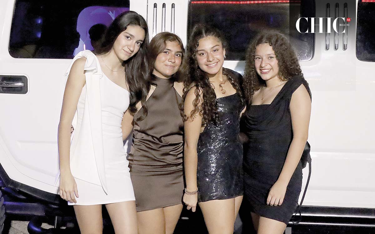 Mariana Chávez, Aislinn Guzmán, Alexa Trejo y María José Lastra