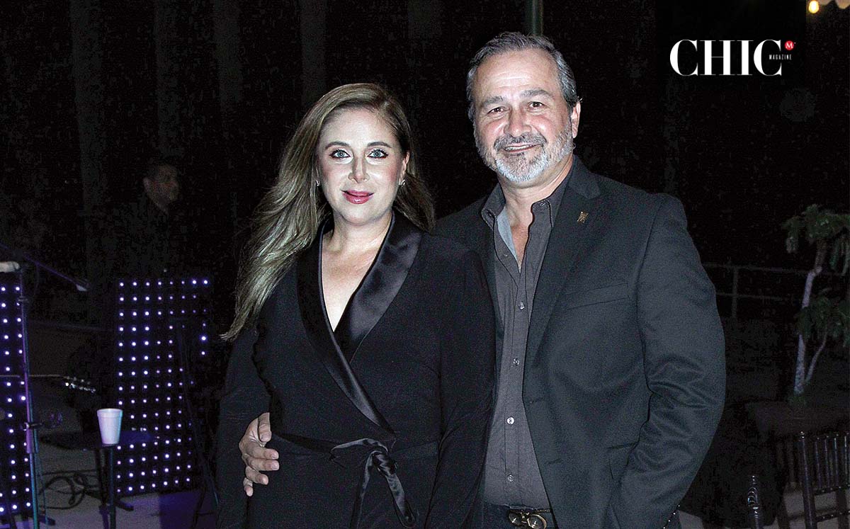 Andrea Leal y Leandro Elizondo