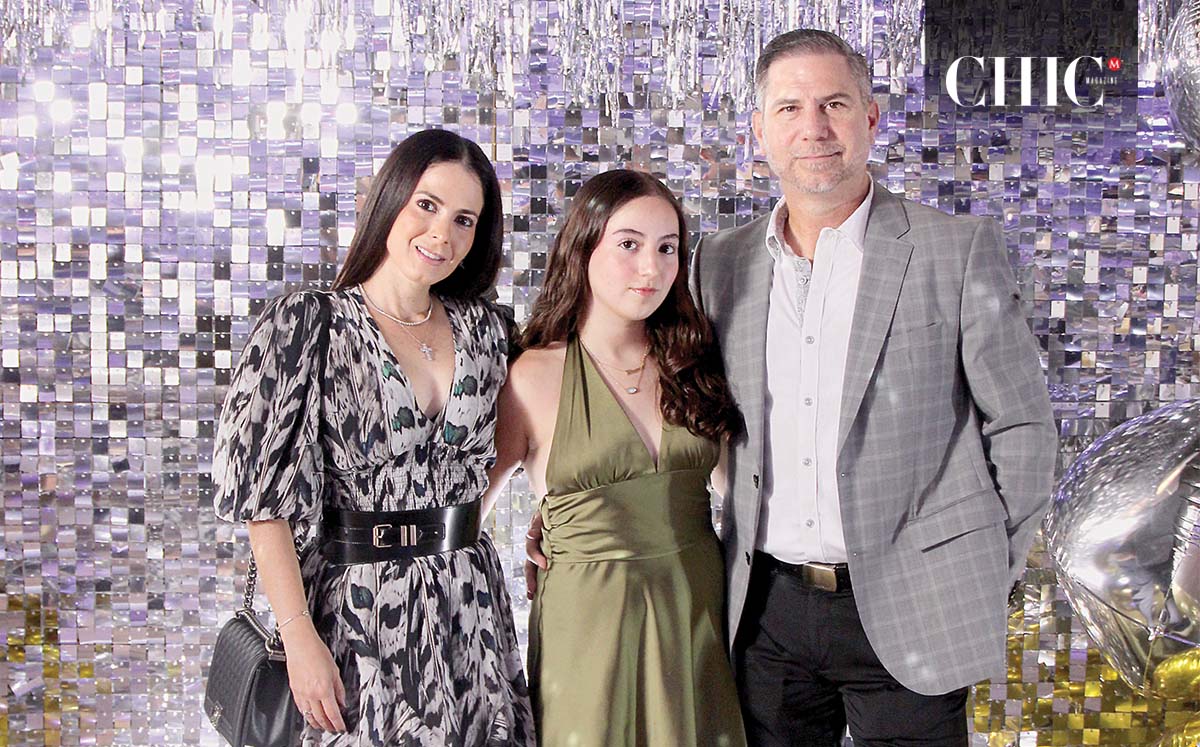 Georgina Septien, Luciana Gutiérrez y Luis Gutiérrez