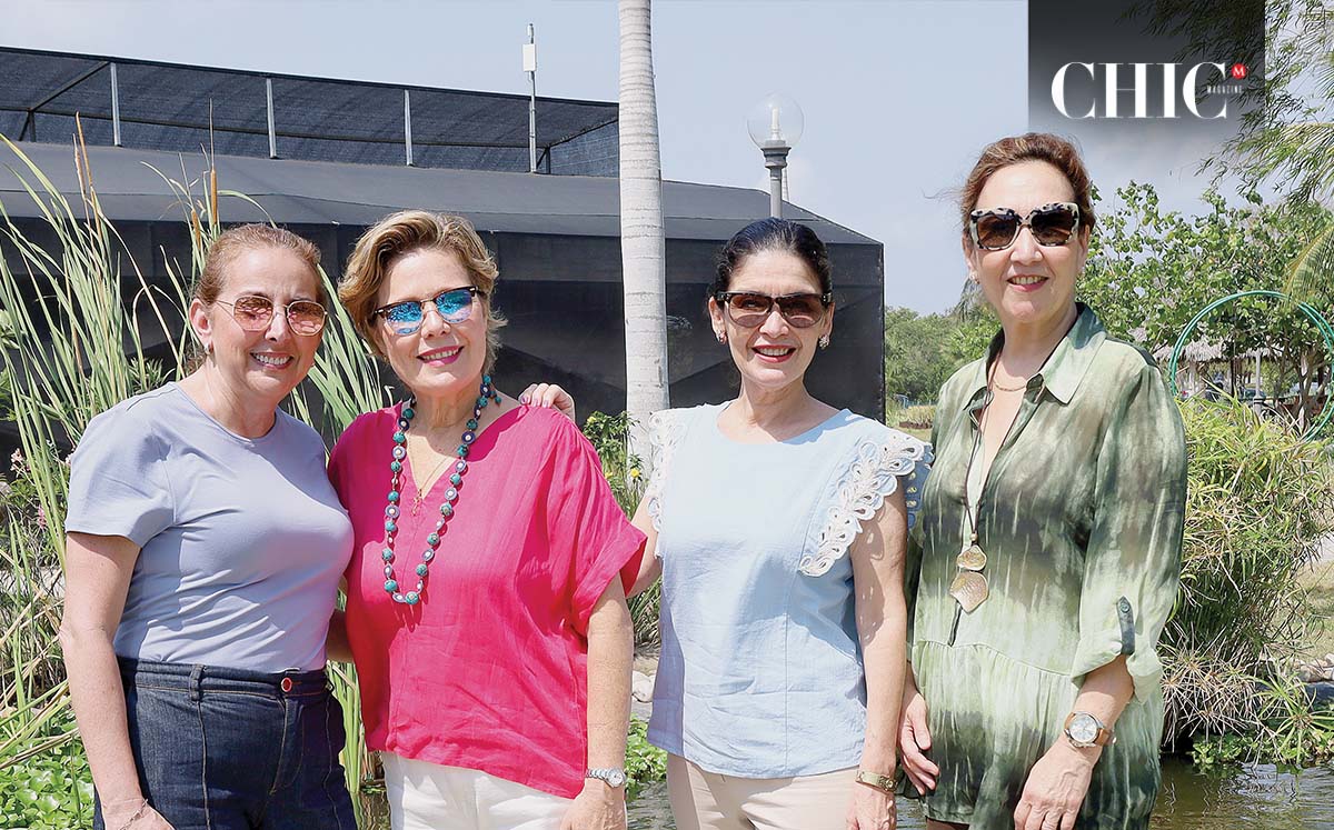 Lety Abisad, Diana Osorio, Martha Vázquez y Martha Collado