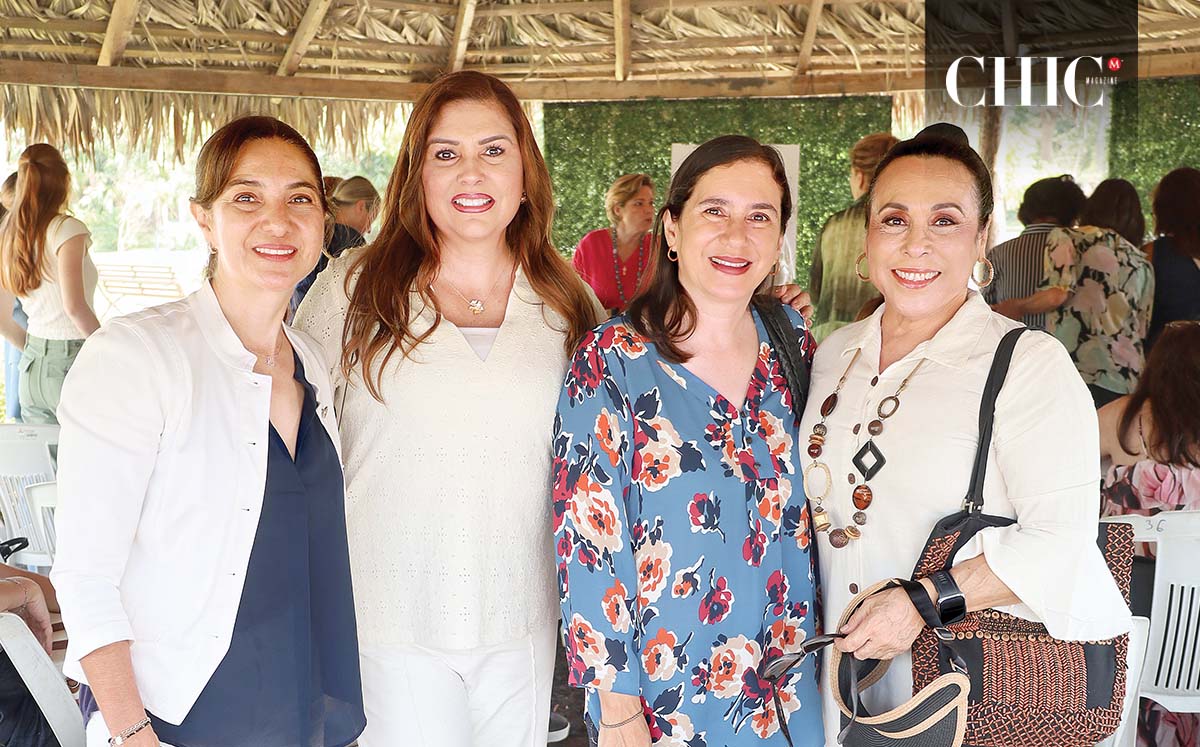 Lorena de Baldit, Mónica Wetzel, Gaby Sigrist y Leticia Navarro