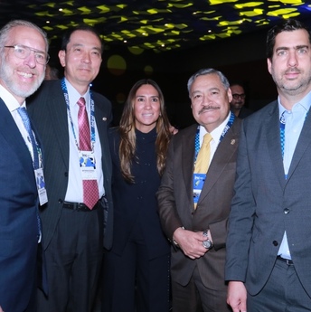 Marco Del Prete, Kozo Honsei, Betsabe Rocha, Santos Guzmán y Juan Pablo Murra