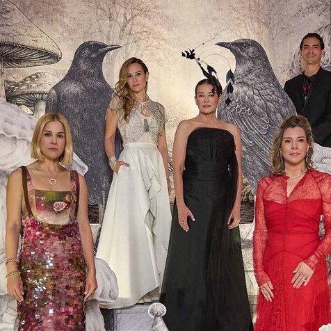 Loreto Villarreal, Paola Celada, Taiyana Pimentel, Ana Bárbara Caballero y Mauricio Lobeira