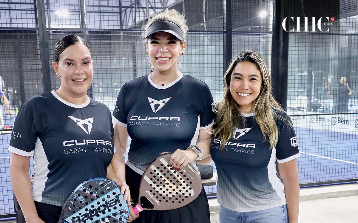 Pamela de Oseguera, Zeidi Esqueda y Lucero Segura