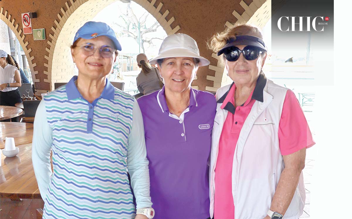 Queta López, Pilar Moral y Alicia Vega