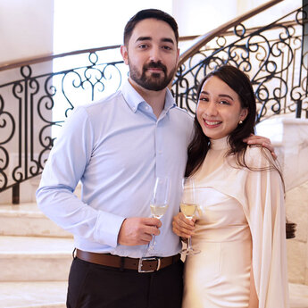 Eduardo Aguirre y Melissa Durón