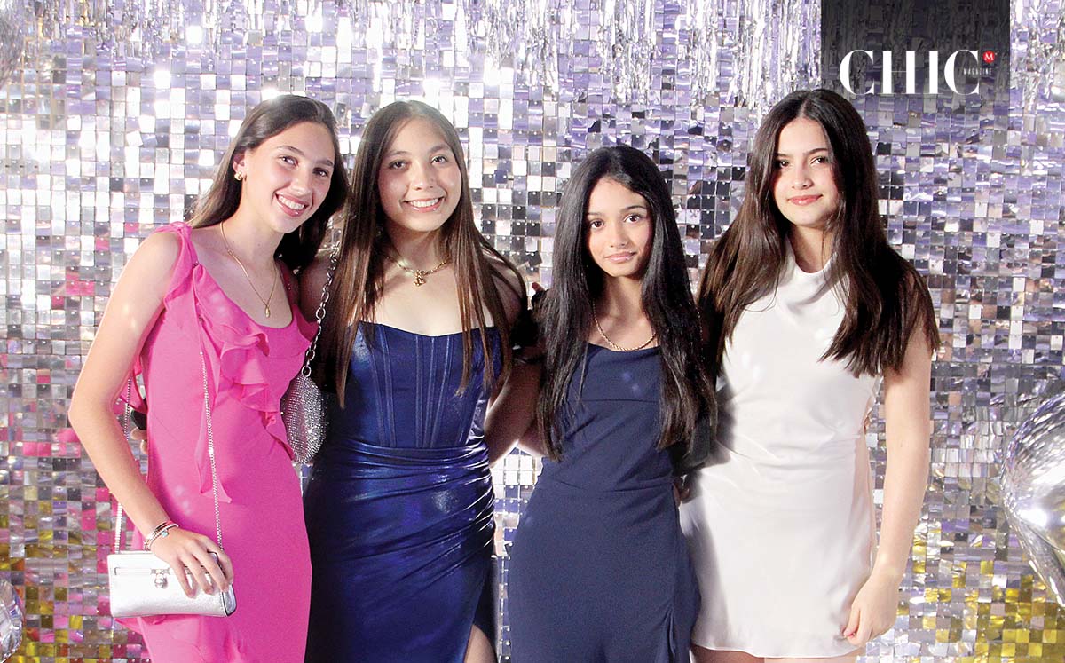 Jaque Nasrallah, Julie Gutiérrez, Eva Crespo y Scarlett Salazar