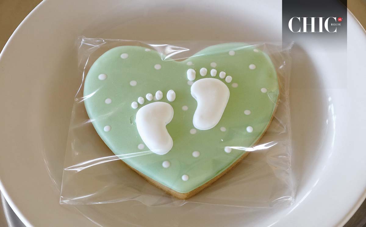 Las invitadas disfrutaron de galletas decoradas