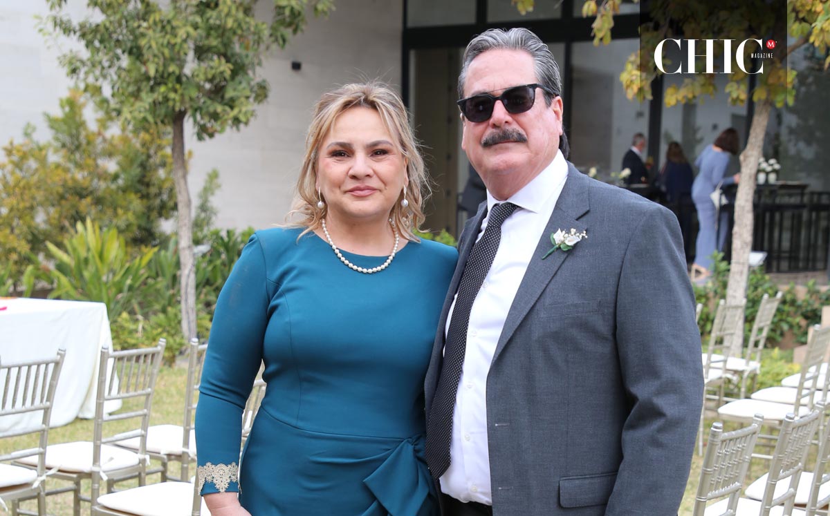 Papás de la novia. Claudia Murra y Ricardo Alarcón