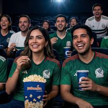 Partidos del Mundial 2026 en Cinépolis: Cartelera completa y precios (Foto: IA)
