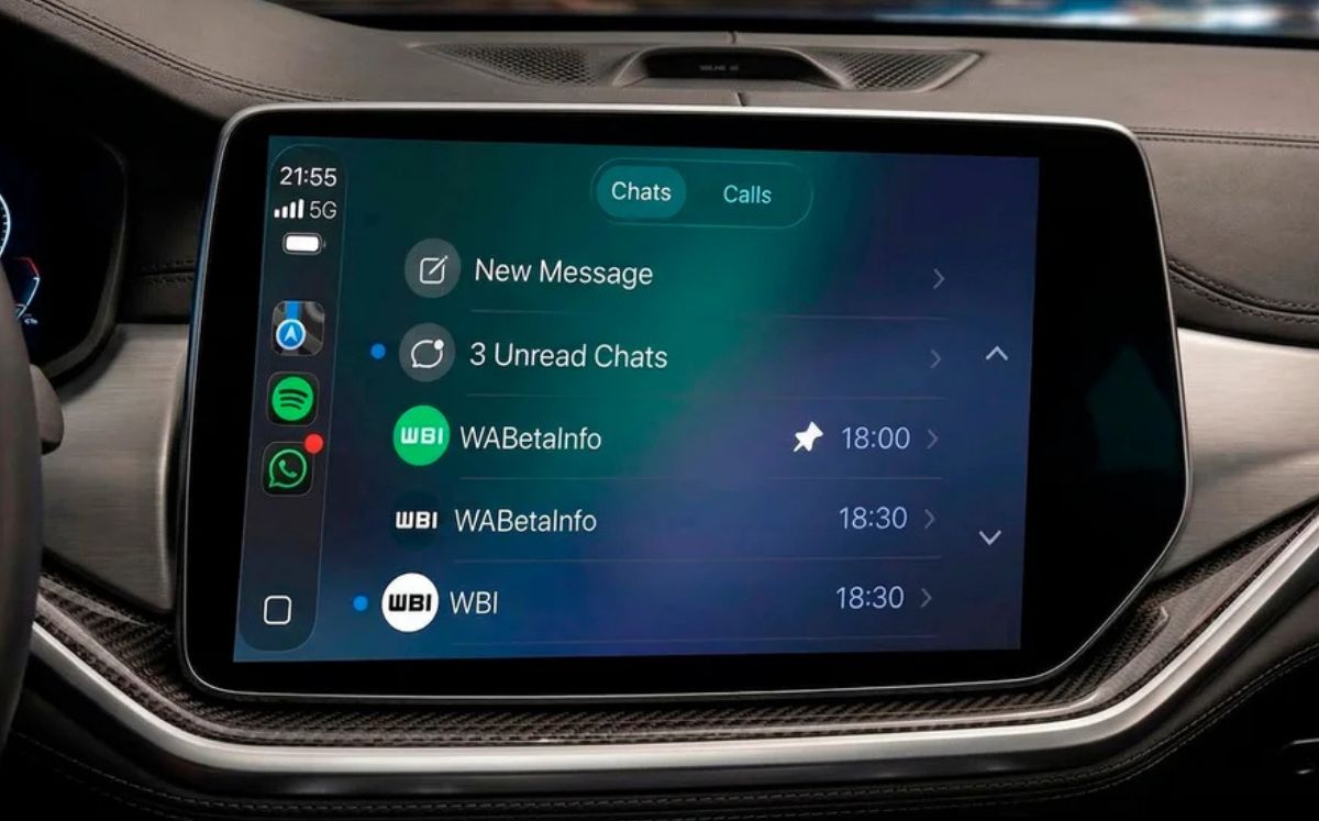 WhatsApp estrena app para Apple CarPlay con nuevas funciones para enviar mensajes y hacer llamadas (X)