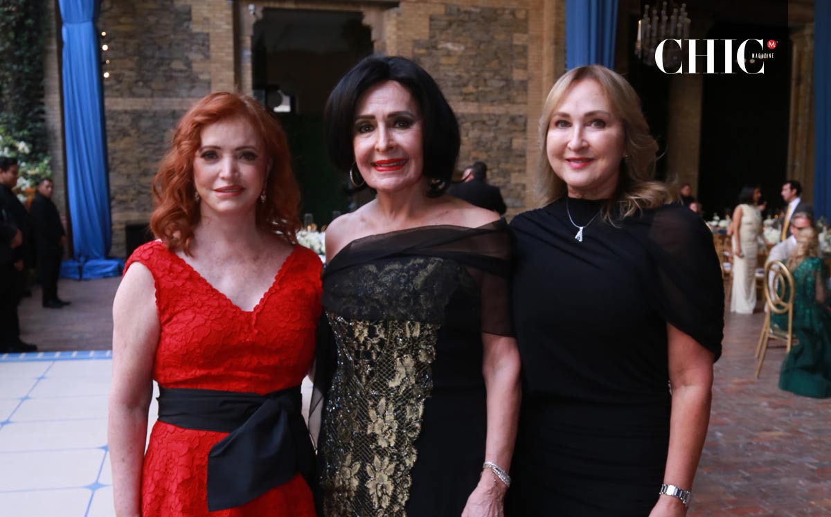 Betty Padilla de Marcos, Margarita González de Berchelmann y Luisa María González de Andonie