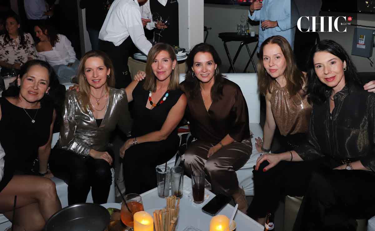 Claudia Arévalo, Cony González, Claudia Mena, Gabriela Alanís, Consuelo González y Samantha de González / Fotos: Omar Valdez