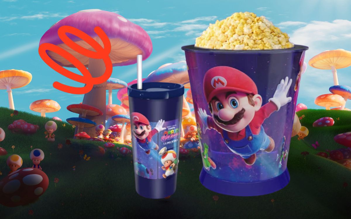 Combos de “Super Mario Galaxy” en Cinemex: Qué incluyen y precios (Foto: Instagram)