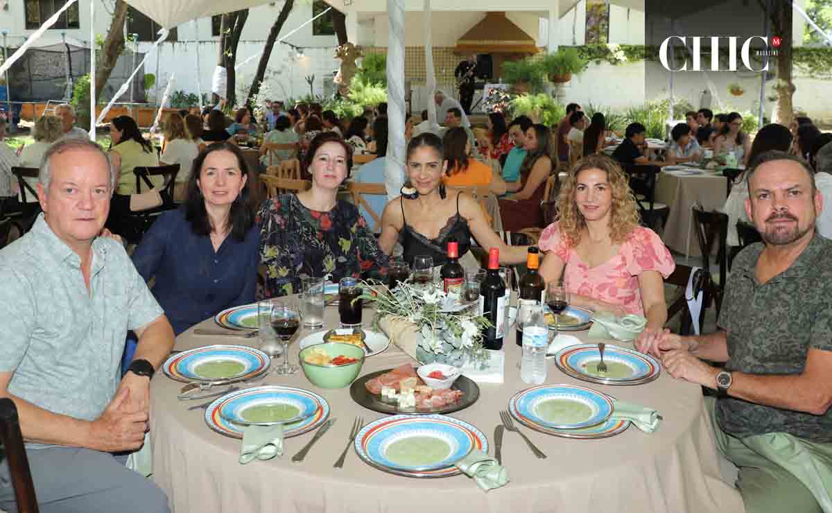 Eugenio Benavides, Mayela Benítez, Bárbara Rodríguez, Sandra De la Garza, Sofía De la Garza y Benito Leal / Fotos: Roberto Alvarado