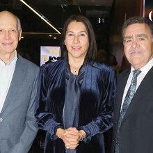 Luis Niño de Rivera, Fernanda De Haro y Antonio Rivera / Fotos: Omar Valdez