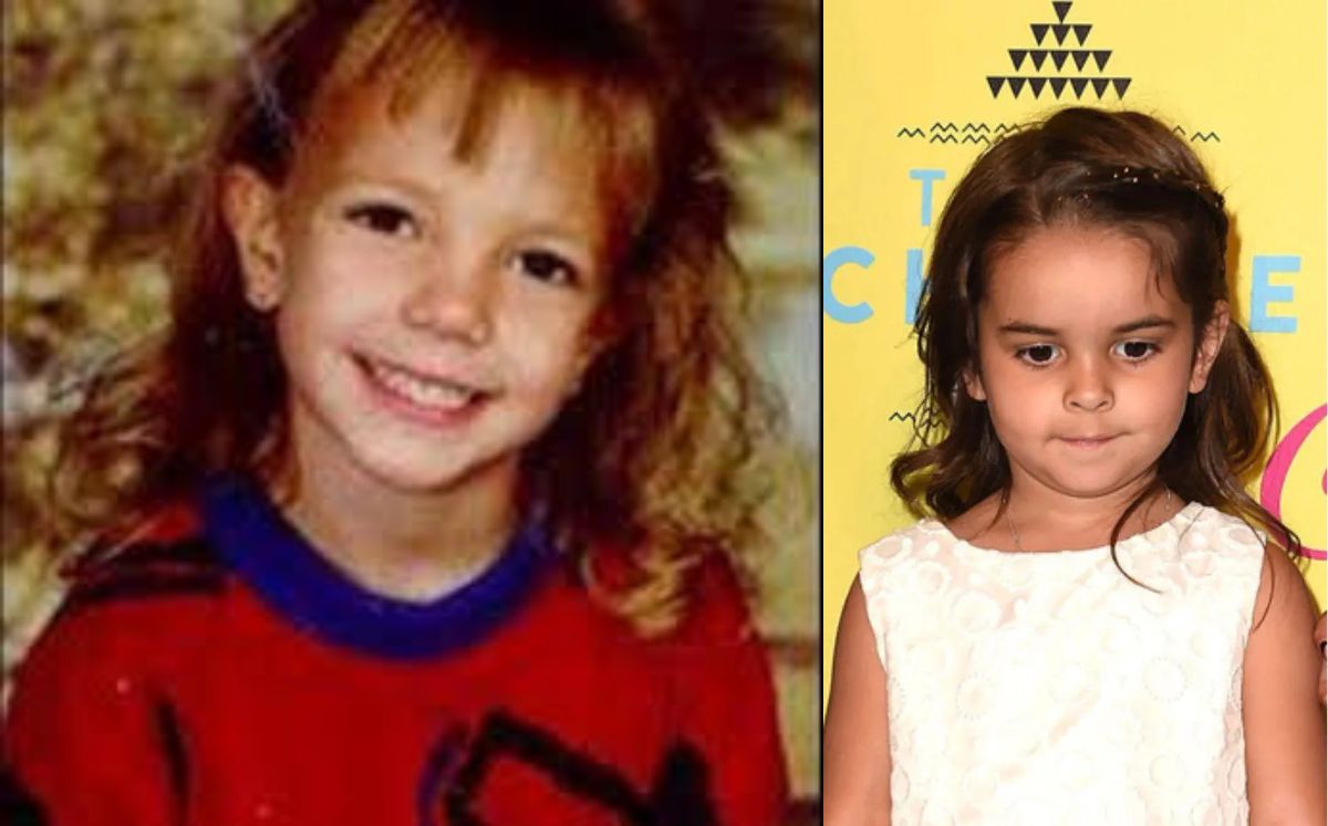 Parecido de Maddie y Britney de niñas (Instagram/Getty Images)