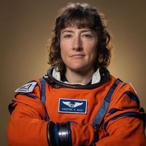 El viaje de Christina Koch a la Luna genera dudas sobre quién es (NASA)