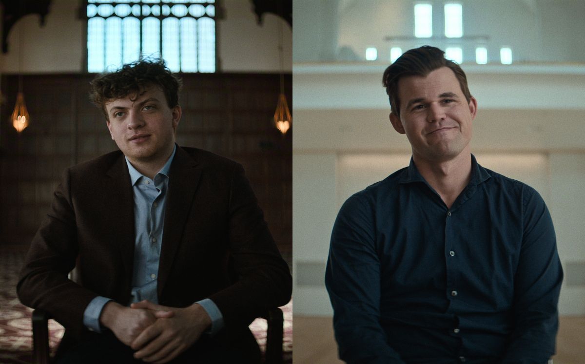 Al descubierto: Jaque al rey: ¿Quiénes son Magnus Carlsen y Hans Niemann (Foto: Netflix)