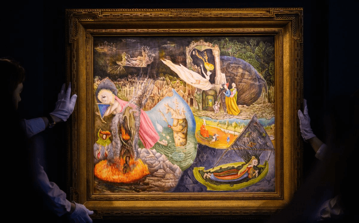 Obras de Leonorra Carrington (Imagen Gerry)