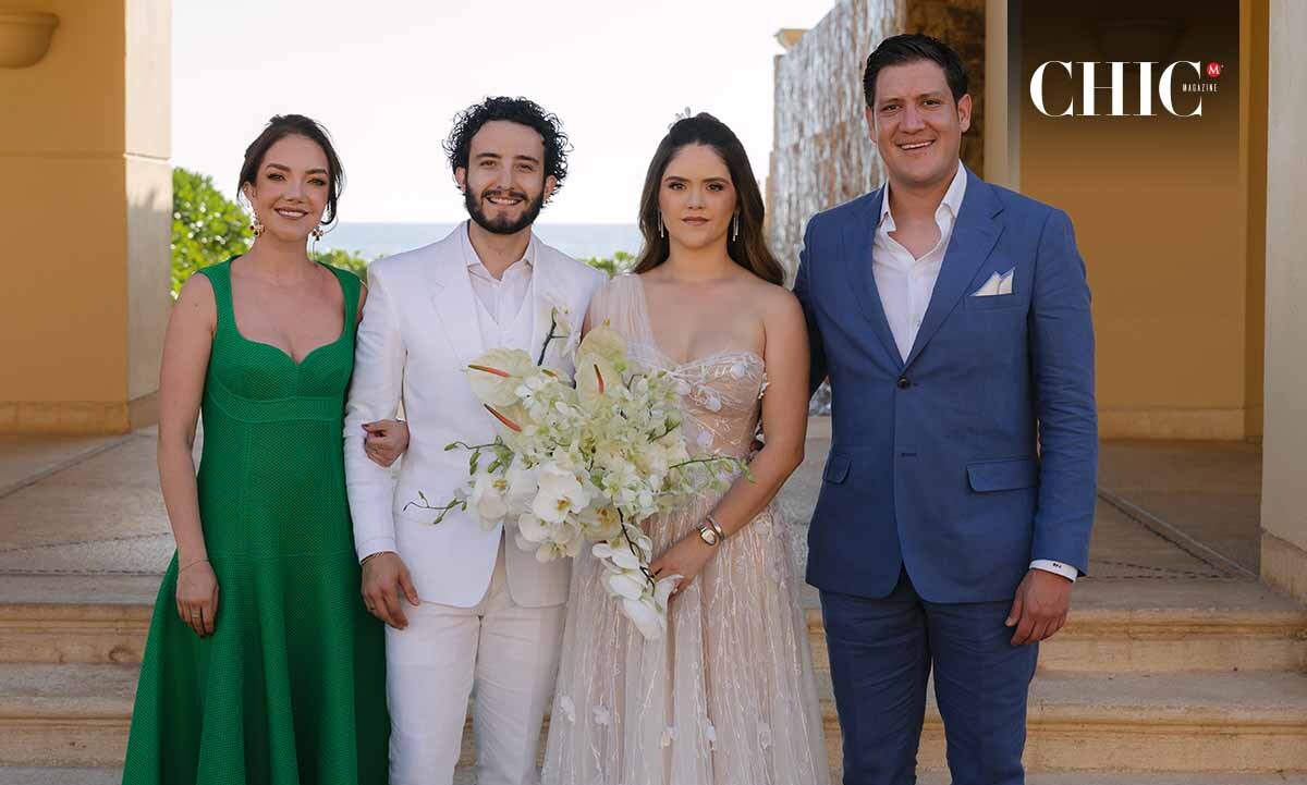 Daniela Calderón, Carlos Calderón, Denisse Dávila y Javier Calderón