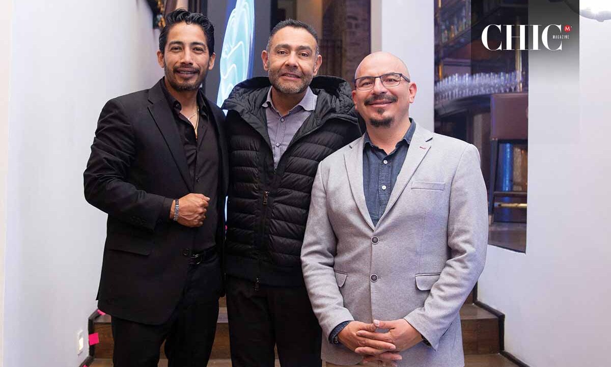 Carlos Gómez, Enrique Escamilla y Julio Broca